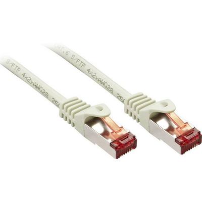 LINDY 47344 RJ45 Patchkabel CAT 6 S/FTP 2.00 m Grau 1 St.