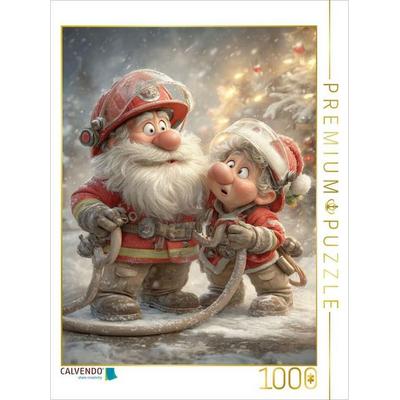 CALVENDO Puzzle Wenn's brennt oder schneit - Opa ist bereit | 1000 Teile Lege-Größe 64x48cm Foto-Puzzle für glückliche Stunden, Sonstige von ,