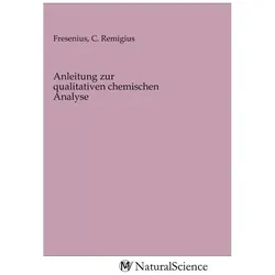Anleitung zur qualitativen chemischen Analyse, Fachbücher