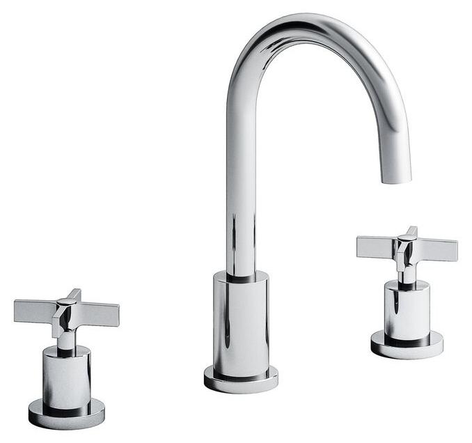 CASA39 Cristina Cross Road Waschtisch-Dreilocharmatur CRICR90751