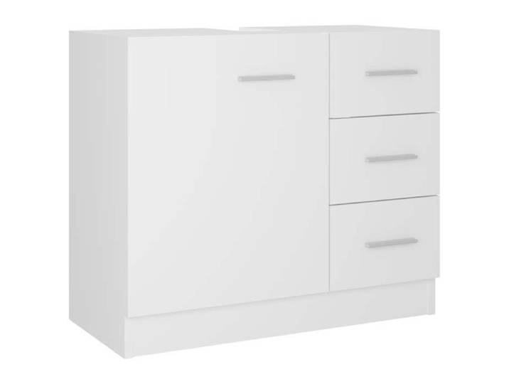 &Mode Meuble sous-Lavabo - Armoire d'évier - Blanc 63x30x54 cm - bois d'ingénierie Sale833593