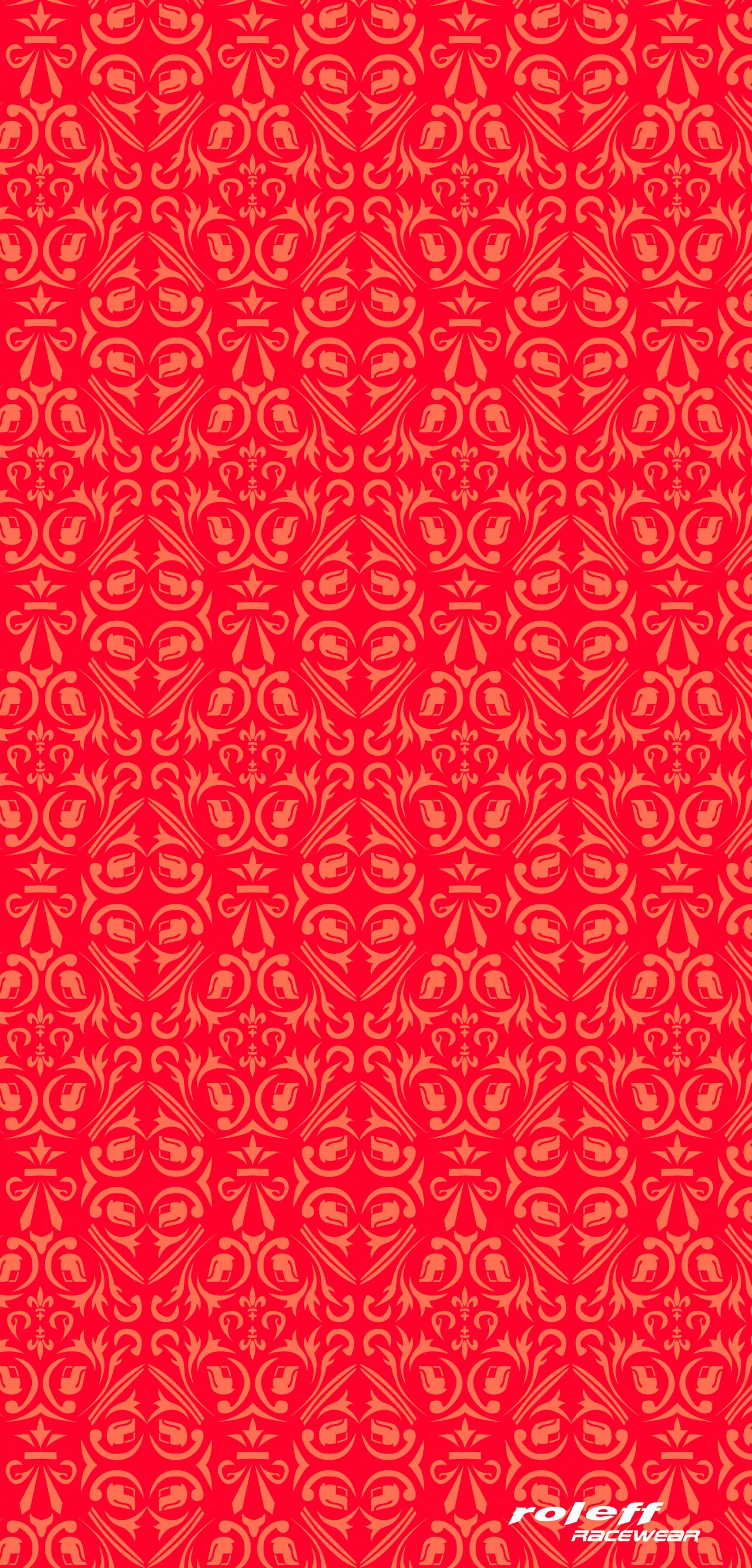 Multifunktionstuch ROLEFF "Schlauchtuch" Gr. M, rot (tribal rot, ro 412), Modetücher, Damen, M, Polyester, bedruckt, Multifunktionstuch