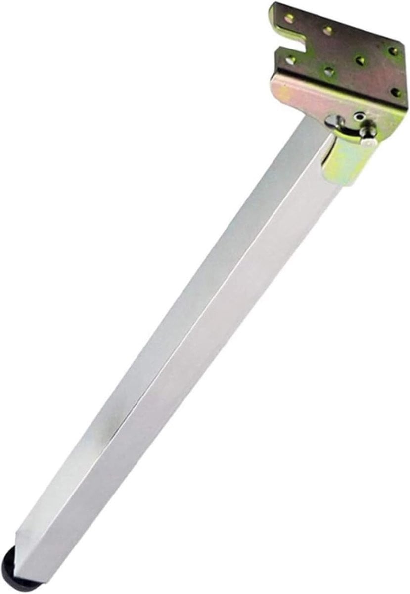 Verstelbare en opvouwbare meubelpoten voor DIY meubels, 105 cm, Zilver