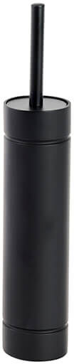 Showerdrape Draco Black Toilet Brush & Holder