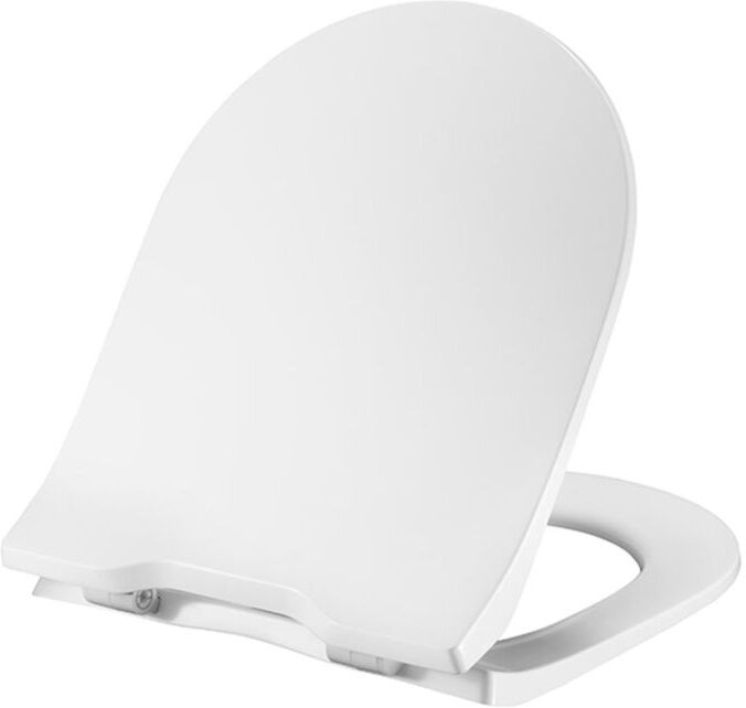 Pressalit Objecta D Pro WC-Sitz 998011-DF7999 weiß polygiene, Festscharnier DF7, Edelstahl, mit Deckel, Standard