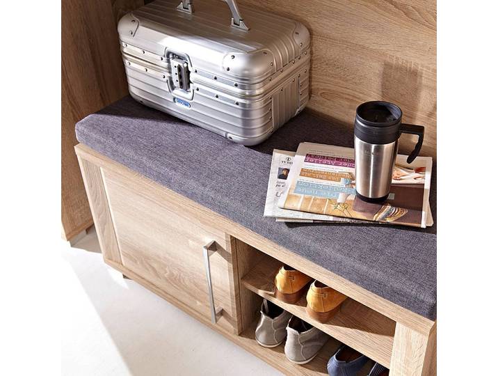 Banc de vestibule 90 x 40 x 36cm Beige