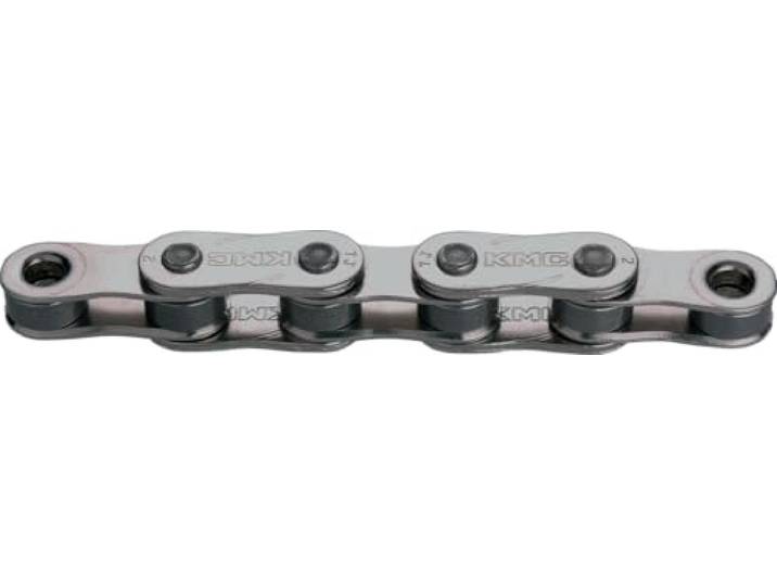 KMC Unisex Z1ehx brede ketting, grijs, 1/2 x 1/8