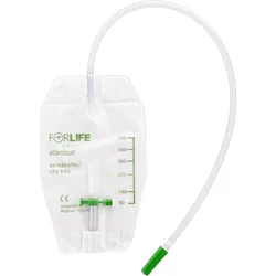 Konticur 1-Kammer-Beinbeutel, 500 ml, 60 cm Schlauch, unsteril (10 Stück)