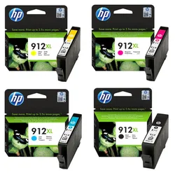 HP Original 912XL Druckerpatronen - 4er Multipack (3YP34AE)