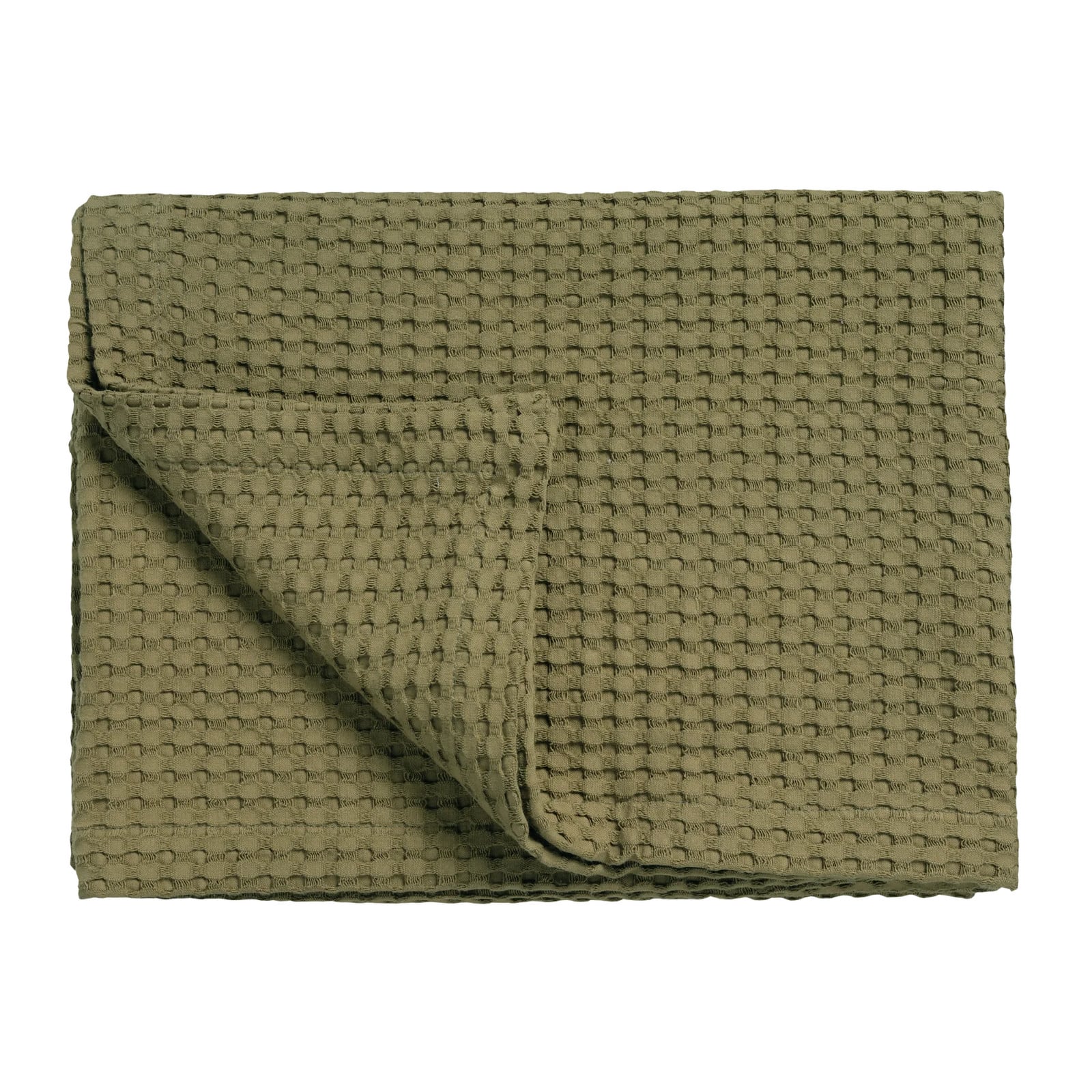 Vandyck Home Pique Martini Olive Bedsprei voor volwassenen