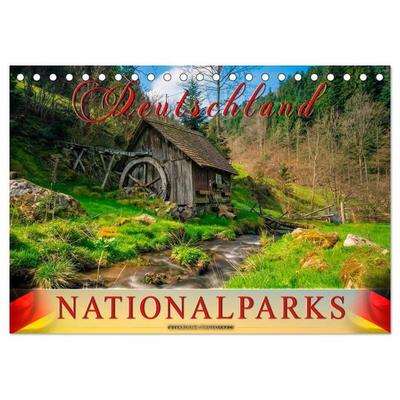 Deutschland - Nationalparks (Tischkalender 2027 DIN A5 quer), CALVENDO Monatskalender