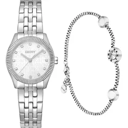 DKNY Logo watch setsilver DK1L126M0035 - silber - 26mm