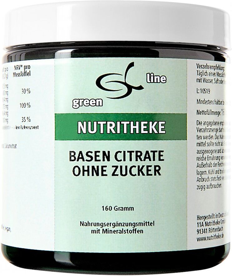 Basen Citrate N ohne Zucker Pulver