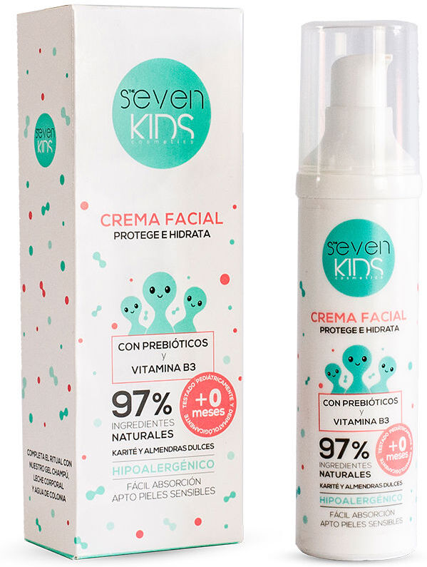 Seven Kids creme facial protege e hidrata 50 ml