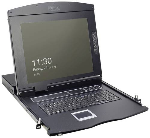 Digitus DS-72210-2US 8 Port KVM-Konsole VGA 1280 x 1024 Pixel