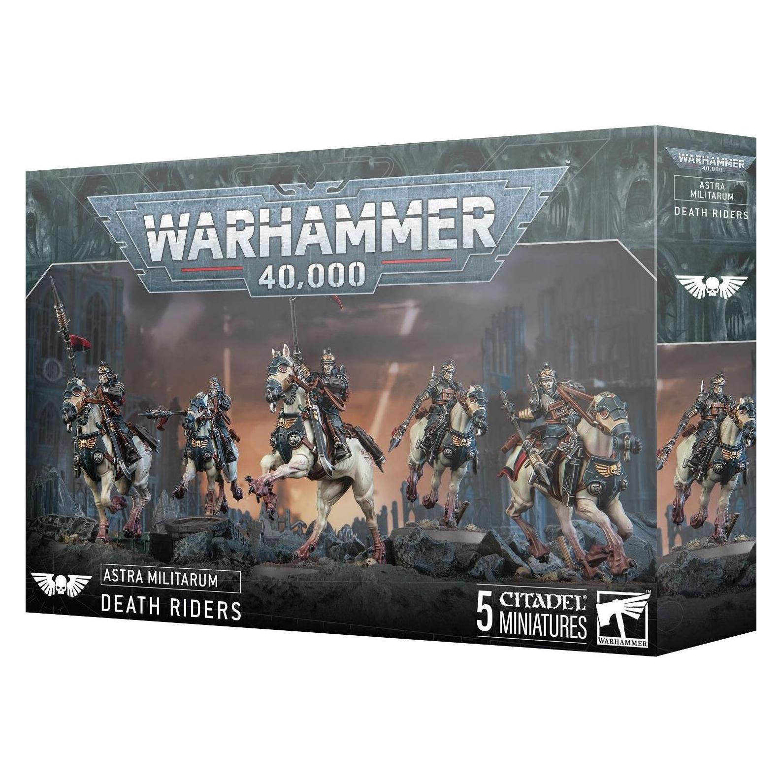Games Workshop Warhammer 40k - Astra Militarum Cavaliers de Krieg (Kunststoff) (47-74)
