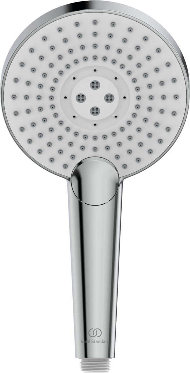 Ideal Standard Evo Jet ronde B1759AA, chrome, 3 fonctions, pomme de douche 125 mm