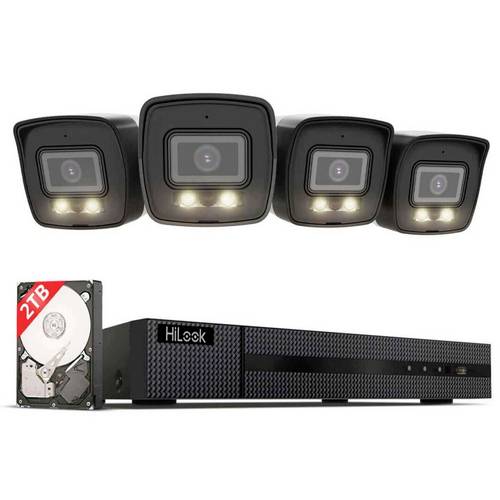 HiLook IK28P-460B LAN, Kabelgebunden, Digital, Patchkabel IP-Netzwerk-Videorecorder-Set