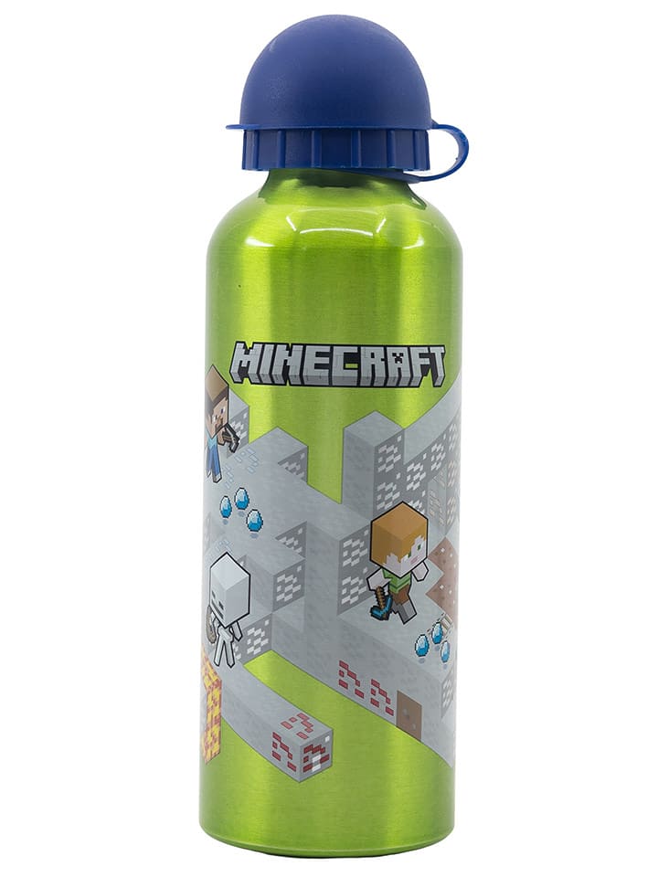 Trinkflasche "Minecraft" in Grün - 530 ml - onesize
