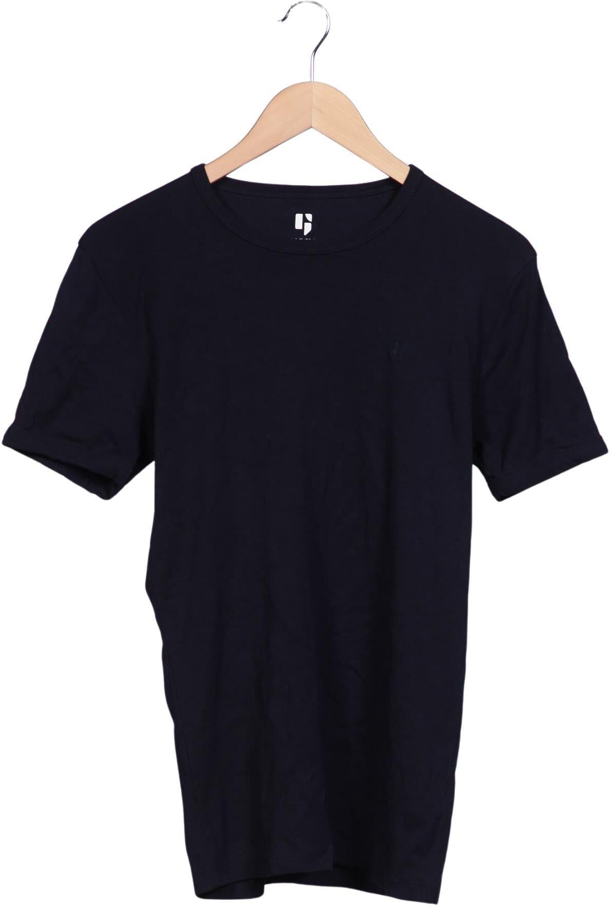 Garcia Herren T-Shirt, Marineblau, Gr. M, Baumwolle - Second Hand