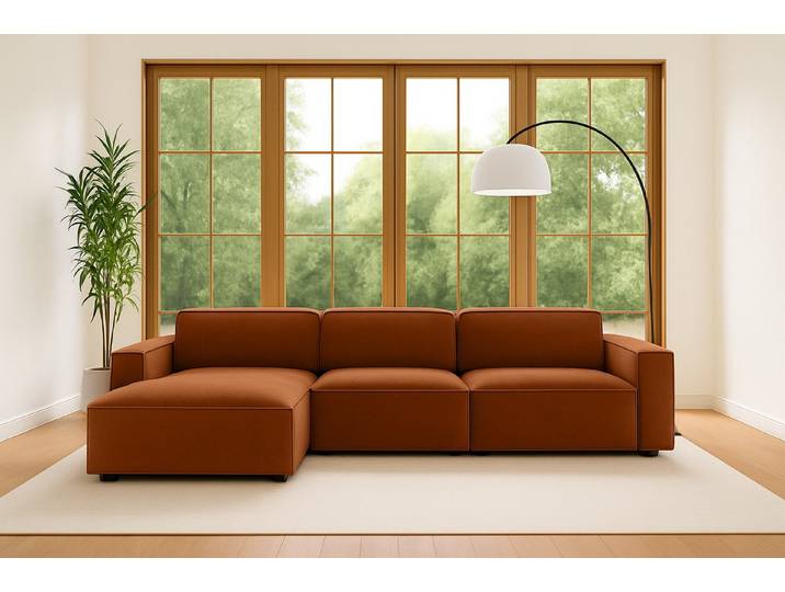 Kaiser Möbel Ecksofa Ecksofa Cursal L-Form – modular, modern, unvergleichlich bequem, Einzelsofa