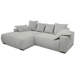 filippo Ecksofa Mio Stoff Steingrau