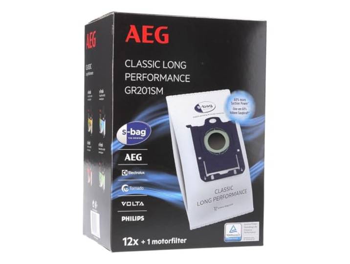Sacs aspirateur s-bag gr201sm classic long performance Aeg 900168824