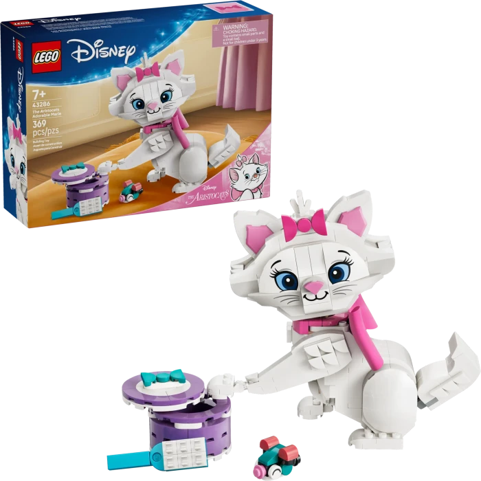 LEGO Disney 43286 Classic Aristocats: Bezaubernde Marie