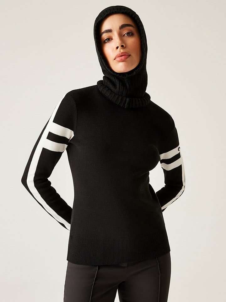 Dare 2b Pullover "Diamant" in Schwarz/ Weiß - 34