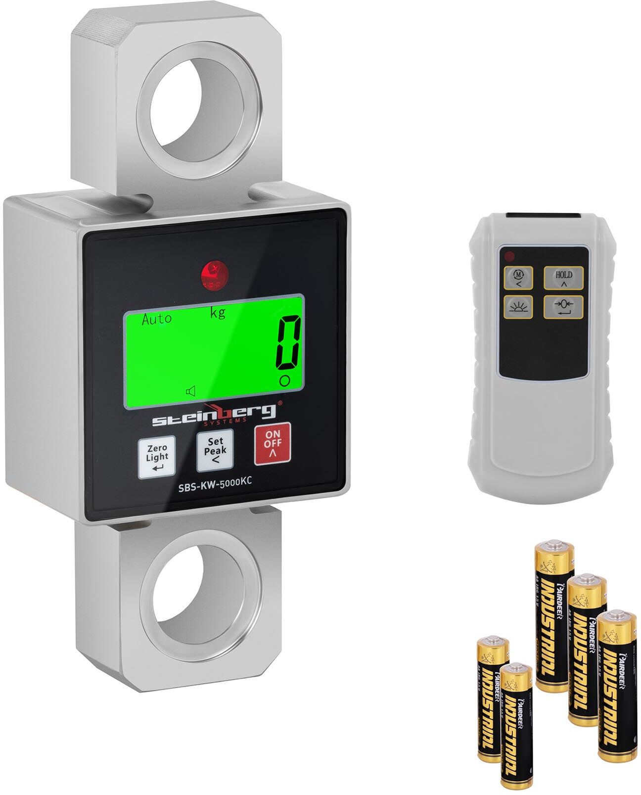 Steinberg Systems Tension Meter - 5000 kg / 1 or 2 kg - LCD - digital SBS-KW-5000KC