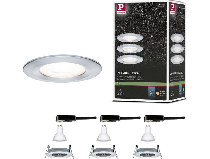 Paulmann LED Einbauleuchte Nova Basisset starr
