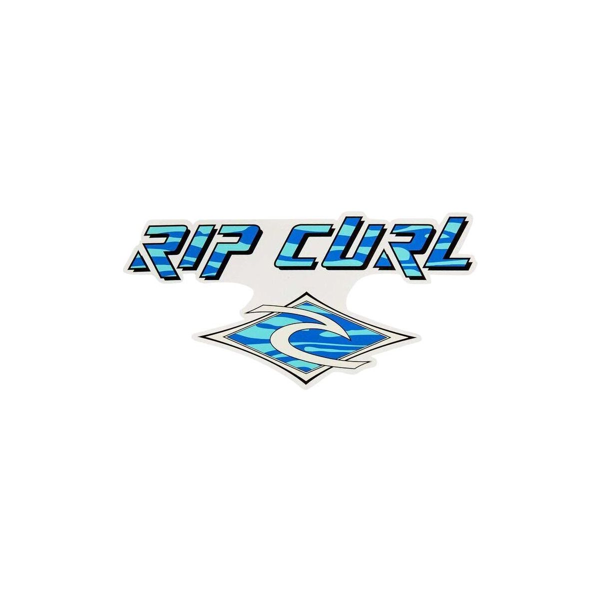 RipCurl Logo Stickers black/blue (0107) TU 132MUT-0107-TU