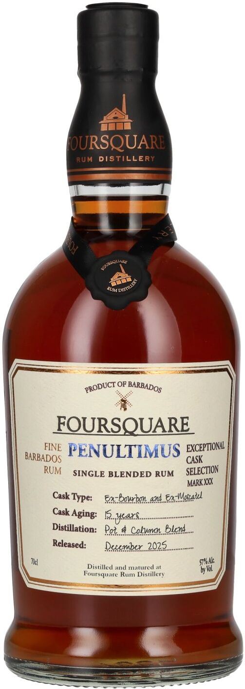 Foursquare Rum Foursquare 15 Years Old Exceptional Cask SELECTION MARK XXX PENULTIMUS 2025 57% Vol. 0,7l