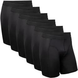 DANISH ENDURANCE Boxershorts Sports Trunks Extra, Größe L in Schwarz Schwarz