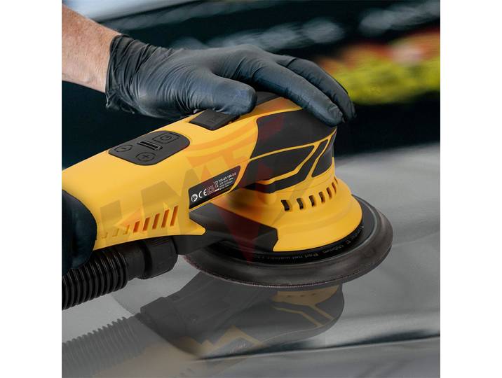 HYVST excentricité ponceuse orbitale aléatoire électrique métal rectifieuse automatique travail du bois outils de ponçage ponceuse travail du bois polisseuse