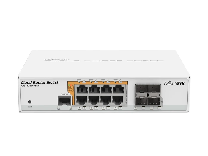MIKROTIK CRS112-8P-4S-IN