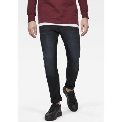 G-STAR "3301 Slim" mit toller Waschung und Elasthan