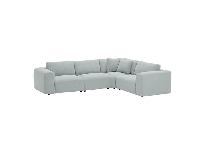 Ecksofa Eira, Edy&liv, crème, Textil