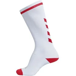 hummel Elite Indoor Sportsocken High - weiß/rot - 27-30