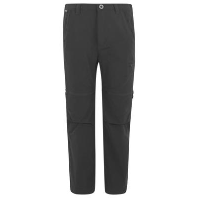 Regatta - Kid's Junior Highton Stretch Zip Off Trousers - Zip-Off-Hose Gr 7-8 Years grau/schwarz