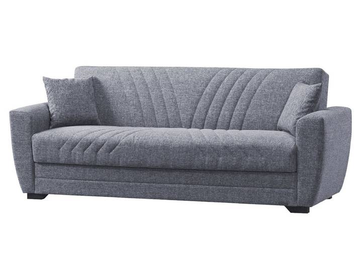 Einzelsofa grau Schlaffunktion ausziehbar 3-Sitzer 231 cm - ACUN