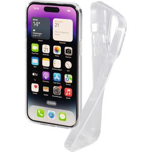 Hama Handyhülle Crystal Clear, transparent, für iPhone 14 Pro Max, aus Kunststoff, Backcover