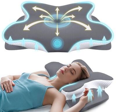 Uplift Essentials High Fidelity Cooling Silk Cervical Pillow High Fidelity Cooling Silk Cervical Pillow