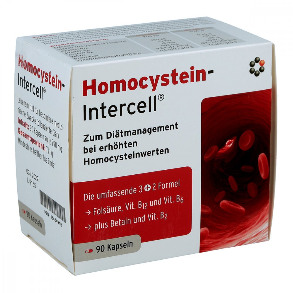 INTERCELL-Pharma GmbH Homocystein-intercell Kapseln 13424948