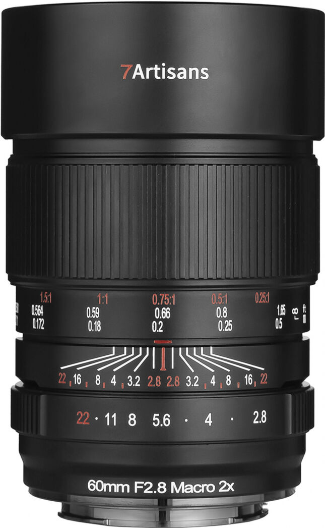 7Artisans 60mm f2,8 Macro 2X Canon RF