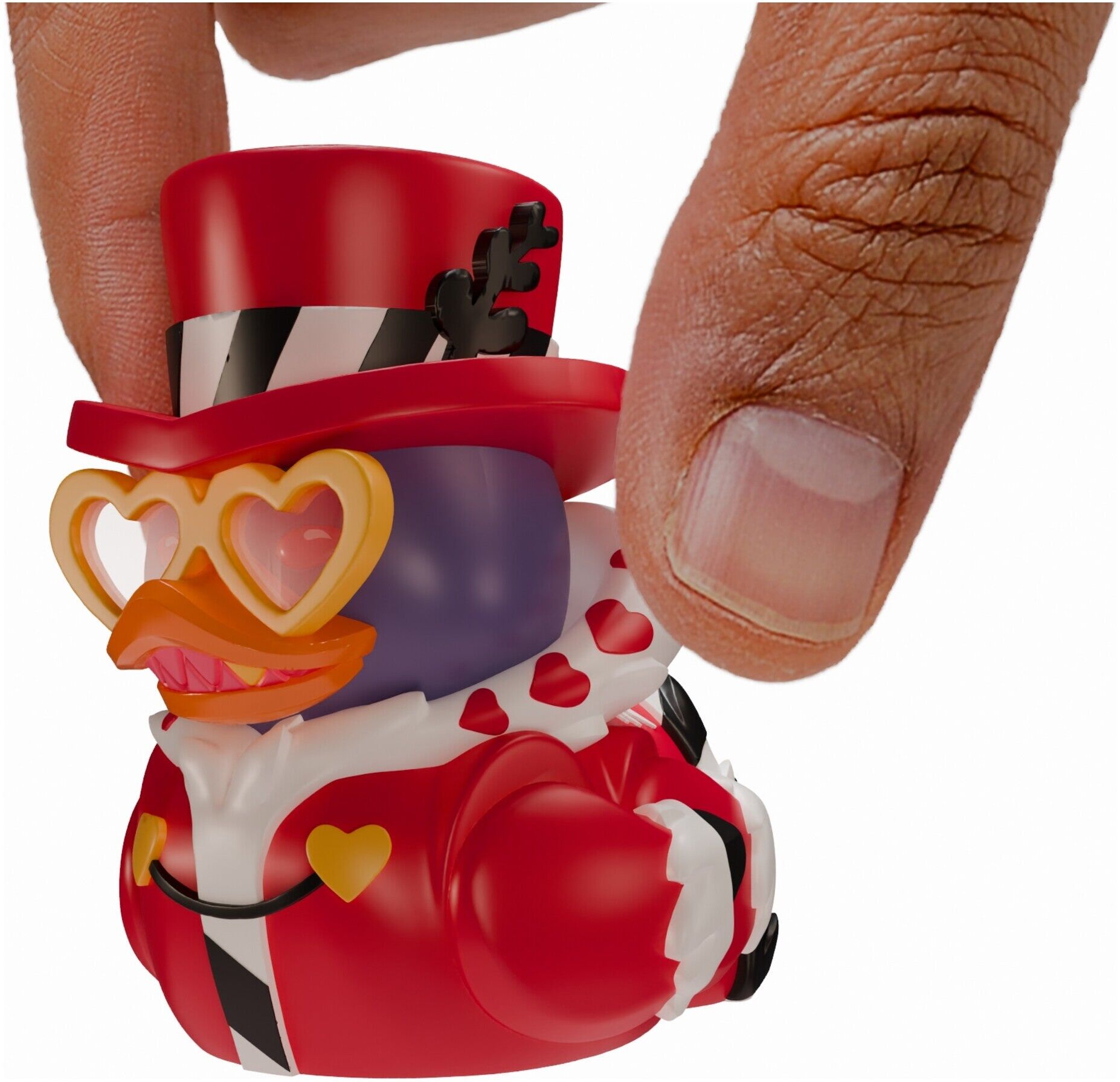 Hazbin Hotel Valentino Mini TUBBZ Collectible Duck - Officially Licensed Collectible - 5 cm Tall - Numskull Designs