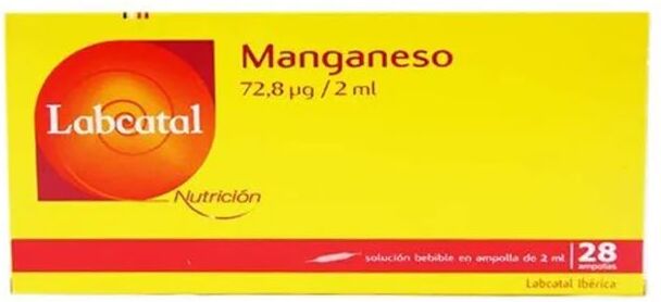 Labcatal Manganeso 28 Ampollas