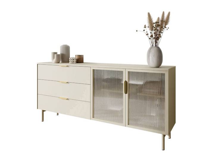 SIDEBOARD LINEA mit LED-Beleuchtung Kaschmir