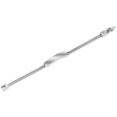 Armband ADELIA´S "Armband aus Edelstahl 20 cm", silber, Armbänder, Damen, 20cm, Edelstahl, Armband, Ein kleines Geschenk mit großer Wirkung