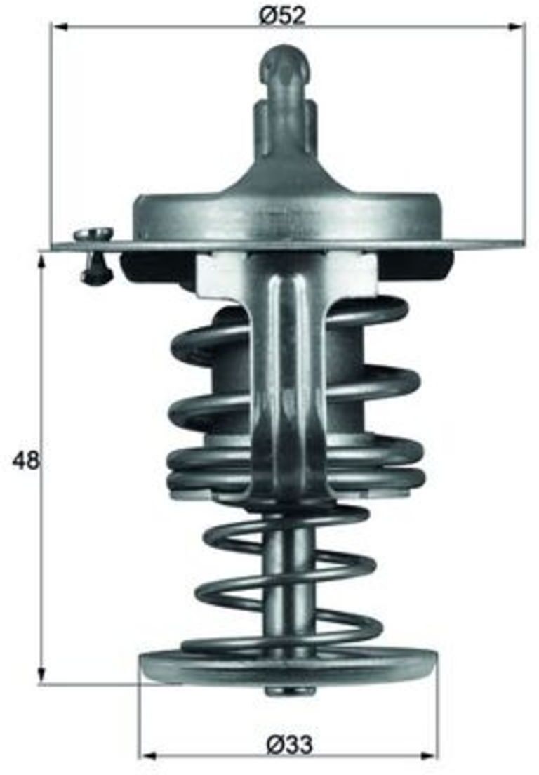 Thermostat, Kühlmittel MAHLE TX 82 80D